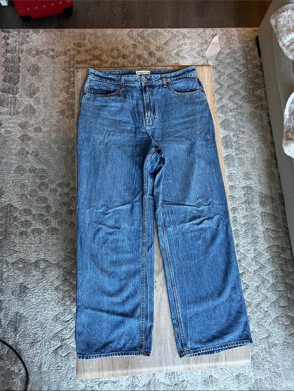 Abercrombie Loose High Rise jeans